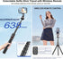 Flexible Phone Tripod Selfie Stick - Mini Camera Tripod with Cold Shoe Mount, Travel Tripod for iPhone Samsung