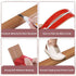 Floor Cord Cover Self Adhesive Cable Management Protector, Light Brown Wood, 20Ft for Floor Power Cords
