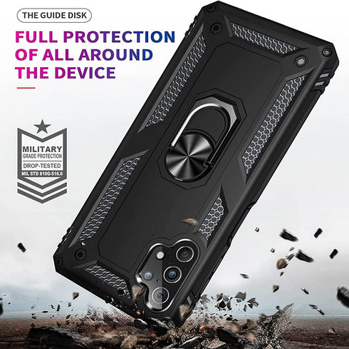 STARSHOP Compatible with Samsung Galaxy A32 5G Case, Military Grade Shockproof Protective Dual Layer Cover with