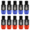 4-Pole 4Pin NL4FC Connector, Ohm Plug Speaker Audio Cable Adapter Compatible with Neutrik Speakon (5pcs Orange + 5pcs