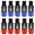 4-Pole 4Pin NL4FC Connector, Ohm Plug Speaker Audio Cable Adapter Compatible with Neutrik Speakon (5pcs Orange + 5pcs