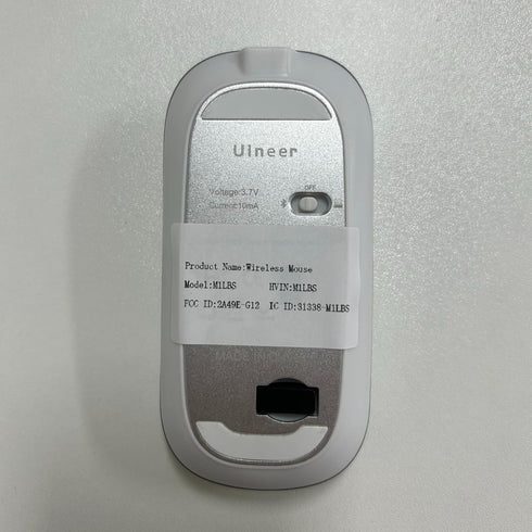 Rechargeable Bluetooth Mouse, Wireless (BT 5.1+2.4G) Silent Computer Mice for Laptop Desktop, MacBook, Windows, Mac OS