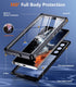 Temdan Waterproof Case for Samsung Galaxy S22 Ultra, Built-in Lens & Screen Protector, Full Body Shockproof, IP68