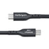 StarTech.com 15ft (4.5m) 3A, 2.0, USB-A to USB-C Charging Cable, Charge & Sync, USB TPE Jacket, Black USB Charging Cord