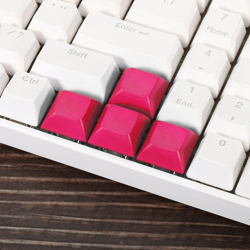 PATIKIL 1U Blank Keycaps, 5 Pack Universal PBT Keyboard Replacement Accessories for MX Mechanical Keyboards