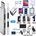 5 PCS USB C to USB Adapter, USB 3.0 Hub/Type C to USB Adapter/USB A to USB-C Adapter/USB C Female to USB Male Adapter/USB Hub Splitter Extension OTG Adapter for iPhone Samsung PC Xiaomi Huawei etc.