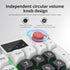 Mosptnspg Wired/Bluetooth/2.4G (98 RGB Mechanical Feel Membrane Wireless Keyboard, Silent ABS Ball Cap Gasket Structure