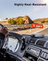 iGoevo Radar Detector Dash Mount Compatible with Cobra, Uniden, Escort & More, Heat-Resistant Hook-and-Loop Base