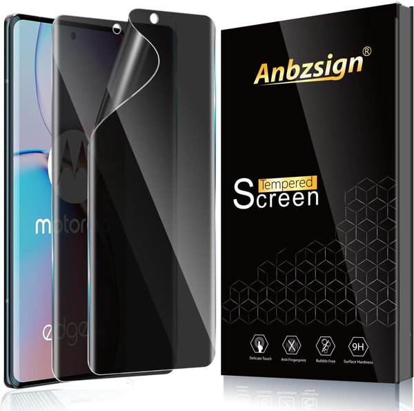 [2 Pack for Motorola Edge (2023) Privacy Screen Protector, Anti-Spy 9H Hardness, Anti-Scratch, Bubble Free