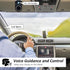 Hands Free Cell Phone Car Kit, Bluetooth 5.0 Speakerphone with Visor Clip, Siri Google Voice Command Support