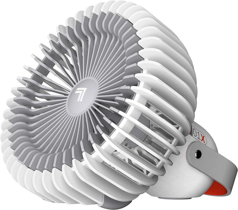 Sharper Image REFRESH 01X Rechargeable Personal Fan, Powerful Airflow, Quiet Operation, 17