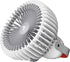 Sharper Image REFRESH 01X Rechargeable Personal Fan, Powerful Airflow, Quiet Operation, 17