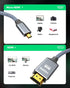 4K 4K@60Hz A6000, A6300, 6FT Micro HDMI to HDMI Male Cable Adapter, HDR Nylon Braid Cord for GoPro Hero, Zfc, RPi