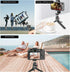 Mini Ball Head with 1/4" Hotshoe Mount Adapter, 360° Rotatable Aluminum Tripod Head for DSLR Cameras