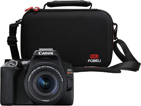 EVA Travel Storage Case for Canon EOS Rebel T7 DSLR Camera with 18-55mm Lens, Waterproof Carrying Bag (Case Only)