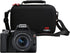 EVA Travel Storage Case for Canon EOS Rebel T7 DSLR Camera with 18-55mm Lens, Waterproof Carrying Bag (Case Only)