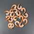 YUGSHNKFC 4PCS Fake Shrimp Simulation Food Model Highly Photo Tool PVC Food Toy