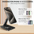 Magnetic Phone Stand Compatible with MagSafe, 360° Rotation Base, Adjustable Height, Aluminum Stand for iPhone 15 14 13