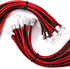 Chanzon 30 Pairs JST PH2.0mm 22AWG Pitch Plug Connector - 2Pin Micro Jack and 5.9inch(15cm) UL1007 Tinned Copper Wire