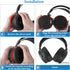 Geekria Sport Cooling Gel Replacement Ear Pads for Audeze Maxwell Wireless Headphones, Black Mesh Fabric Ear Cushions