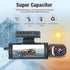 Wkreuoar 24Hr (1080 Dash Camera Front and Inside,Dashcams for Cars with IR Night Vision Loop Recording G-Sensor Parking