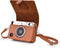 Rieibi Instax Mini EVO Case, Vintage PU Leather Protective Case for Fuji Instax Mini EVO Instant Camera - Brown