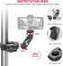 ULANZI 360 1/4"-20 3/8"-16 ST-07 Super Clamp Camera Clamp Mount Monitor Ballhead Magic Arm Double Ball Head Adapter