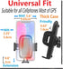 Car Cup Holder Phone Mount, Adjustable Cup Phone Holder for All Cellphones/iPhone 15 Pro Max/Mini Galaxy S23 Ultra/Plus