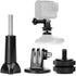 Anwenk Hot Shoe Mount Adapter for GoPro Hero 7 6 5 4, Attaches to GoPro DSLR Camera or Ring Light