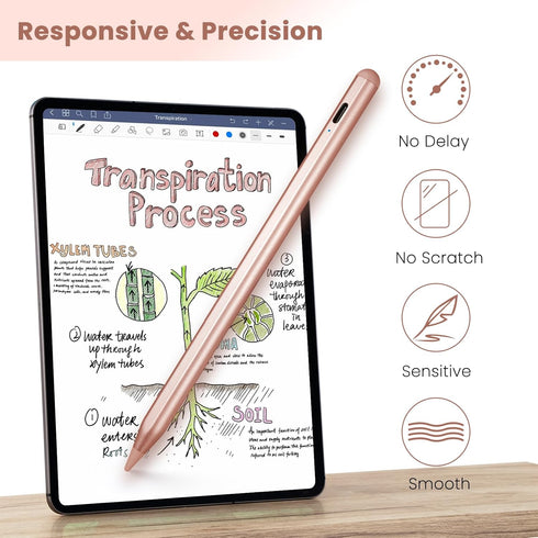 Electronic Stylus Pen for Lenovo Tab M10 Plus, New Plastic Point Tip for Precise and Accurate Drawing, Compatible with