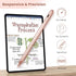 Electronic Stylus Pen for Lenovo Tab M10 Plus, New Plastic Point Tip for Precise and Accurate Drawing, Compatible with