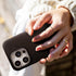 ZAGG Manhattan Snap Case for iPhone 15 Pro - Premium Silicone, Durable Graphene Material, MagSafe Phone Case, Lavender