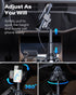 1Zero Auto Clamping Wireless Car Charger Sturdy Cup Holder Phone Mount 15W Fast Charging for iPhone 15 Pro Max Plus 14