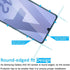 NEW'C 3 Pack Screen Protector for Samsung Galaxy A42 5G, Galaxy M12, Tempered Glass, Case Friendly, Bubble Free