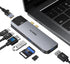 MOKiN USB C Multiport Adapter Hub for MacBook Pro/Air, 4K HDMI, Gigabit Ethernet, 2 USB, TF/SD Card Reader, 100W PD
