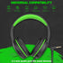 Green Wired Headphones for Boys & Girls - Lightweight, Portable On-Ear Youth Headphones for School & Travel, Compatible