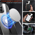TENDLIN iPhone 15 Pro Magnetic Case - Crystal Clear Hard Back, Soft Bumper, MagSafe Compatible (Black)