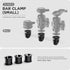 TUSITA Lock 360 Base - Small Bar Clamp