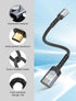 JSAUX Micro HDMI to HDMI Adapter 2Pack, Micro HDMI Male to HDMI Female Adapter Cable, 4K@60Hz HDR Compatible for Nikon