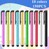 Exclaith 150 10 Pcs Styluses Pens for Touch Screens Universal Stylus Compatible with Touch Screens Capacitive Stylus