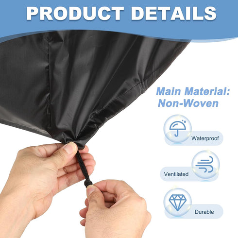 16.93 Inch 27.56 Inch 2Pcs PATIKIL and and Printer Dust Cover Case, Water Proof Static Free Polyester Protective Covers