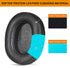 SE7 Earpads Replacement Cover for COWIN SE7/SE7 PRO Headphones, High-Density Noise Cancelling Foam, Softer Leather