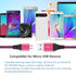 Micro USB Cable 10FT - OKRAY 2-Pack Long Braided USB-A to Micro USB Fast Charging Cords for Android