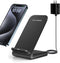 20W Fast Wireless Charger - Wireless Charging Stand Compatible with iPhone 15, 15 Pro, 14, 13, 12, 11 Series/X/XS/XR/8,