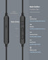 PALOVUE MFi Certified Lightning Earbuds with Microphone, Compatible with iPhone 14, 13, 12, 11 Pro Max, iPad - Metallic