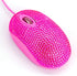 Pink Laptop Mouse with Crystal Bling Rhinestone, Personalized Gift for Kids and Teen Girls