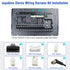 16Pin 10Pin 20Pin 4Pin/6Pin Radio Wiring Harness Kit ISO Android Car Stereo Wire Harness with Butt Connectors RCA
