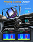 WEKEFON 2026 15W 17/16/15/14/13/12, Upgraded TEC & Fan Cooling Magnetic Wireless Car Charger, For Magsafe Car Mount