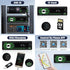 AMprime MP3 Location+32G Single Din Car Radio Stereo Digital Bluetooth Player Music Stereo Car Player