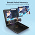 DBPOWER 11.5" 5-Hour 9" 1.8 Portable DVD Player, Built-in Rechargeable Battery, Swivel Screen, Support CD/DVD/SD